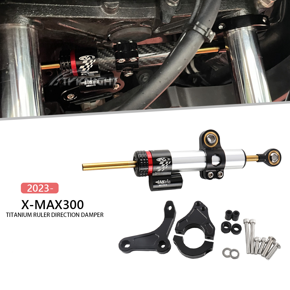 Yamaha XMAX 300 X-MAX 300 XMAX - Steering Damper Stabilizer Kit Cnc incelemesi ve fiyatı